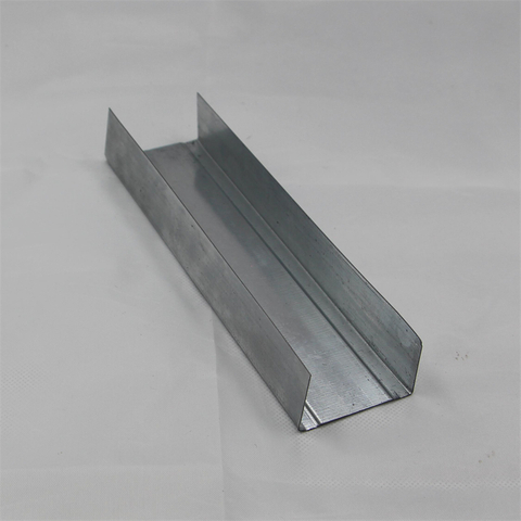 Light gage steel joist c channel for partition system